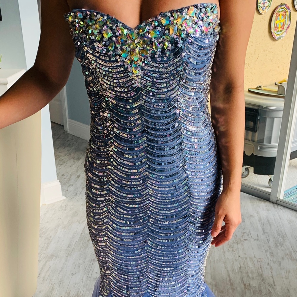 Tony Bowls Mermaid Dress - Picture 1 of 4
